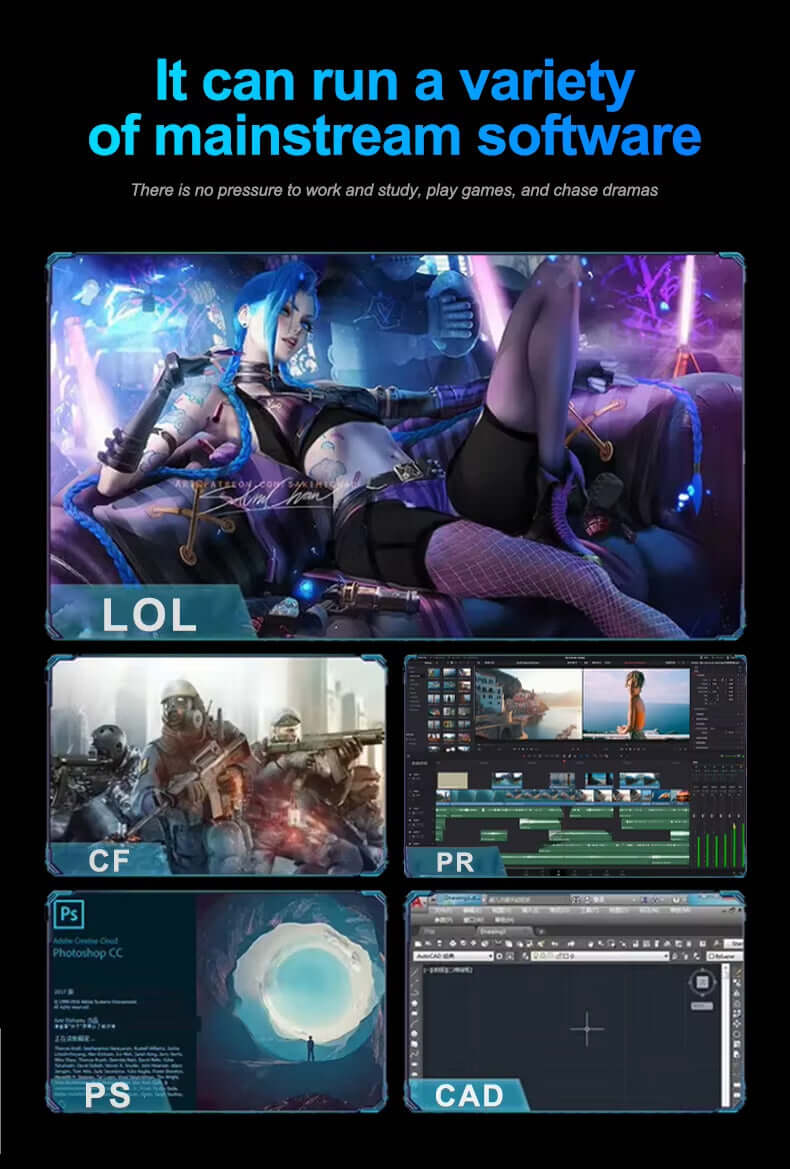 | XIAOMA Intel Core i7-6500U Gaming Laptop