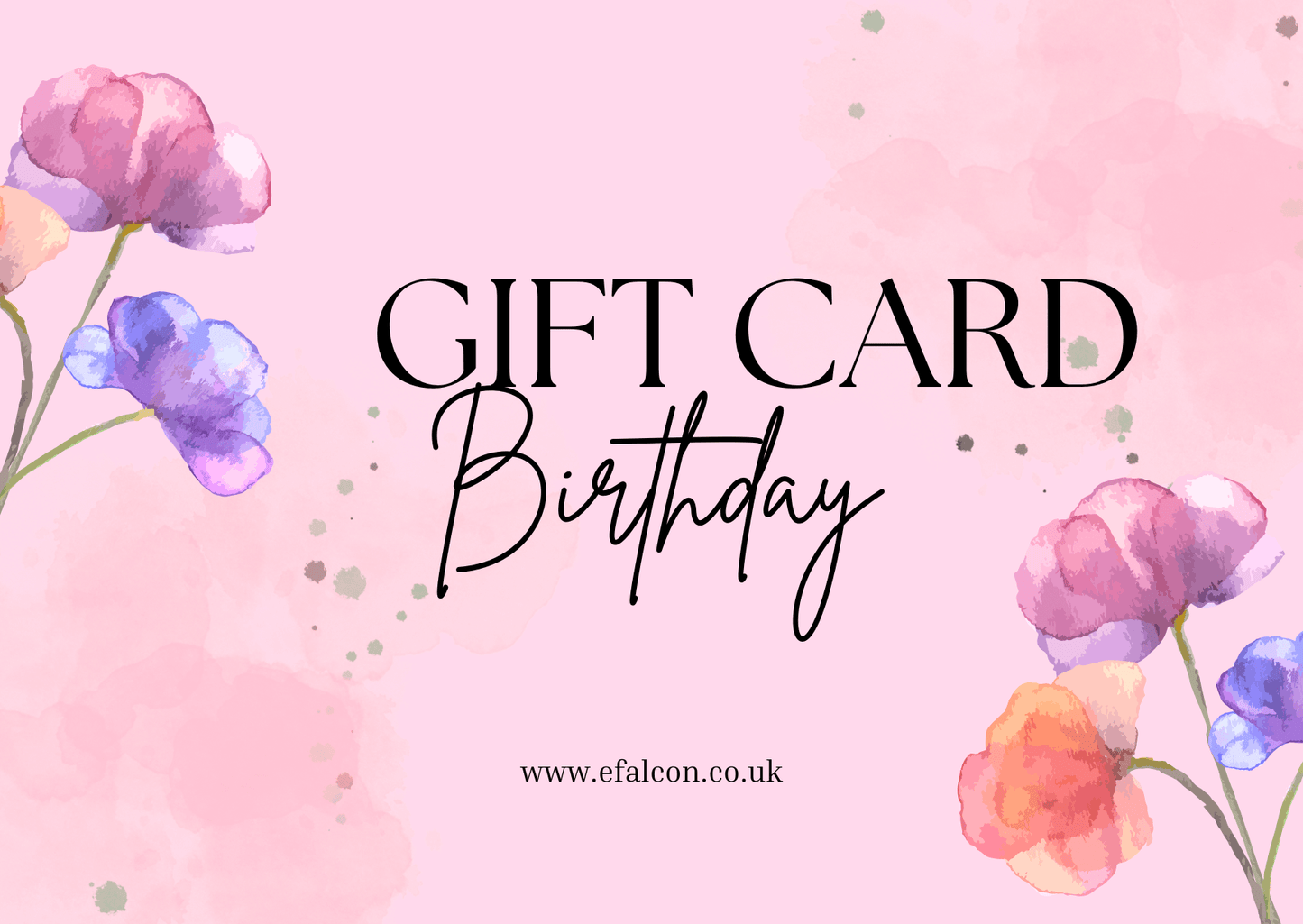 Birthday Gift Card