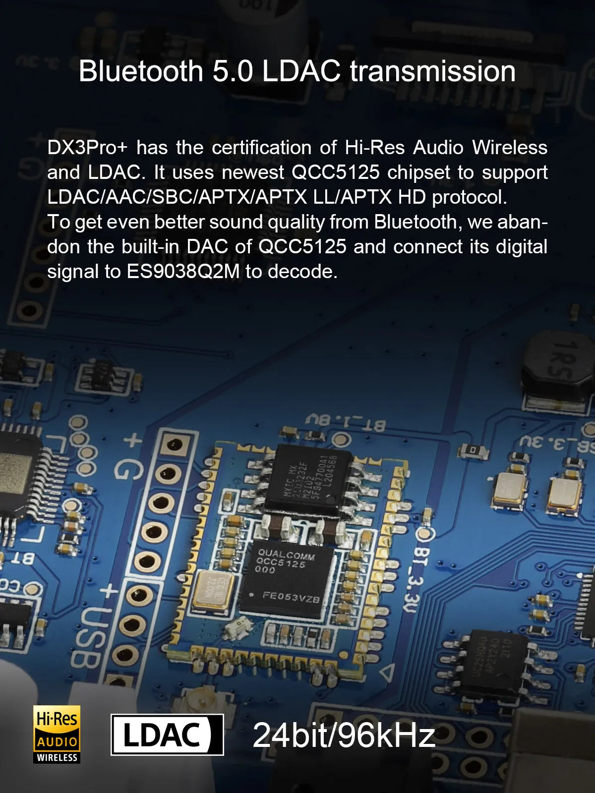 Topping DX3 PRO+ DAC Headphone Amplifier