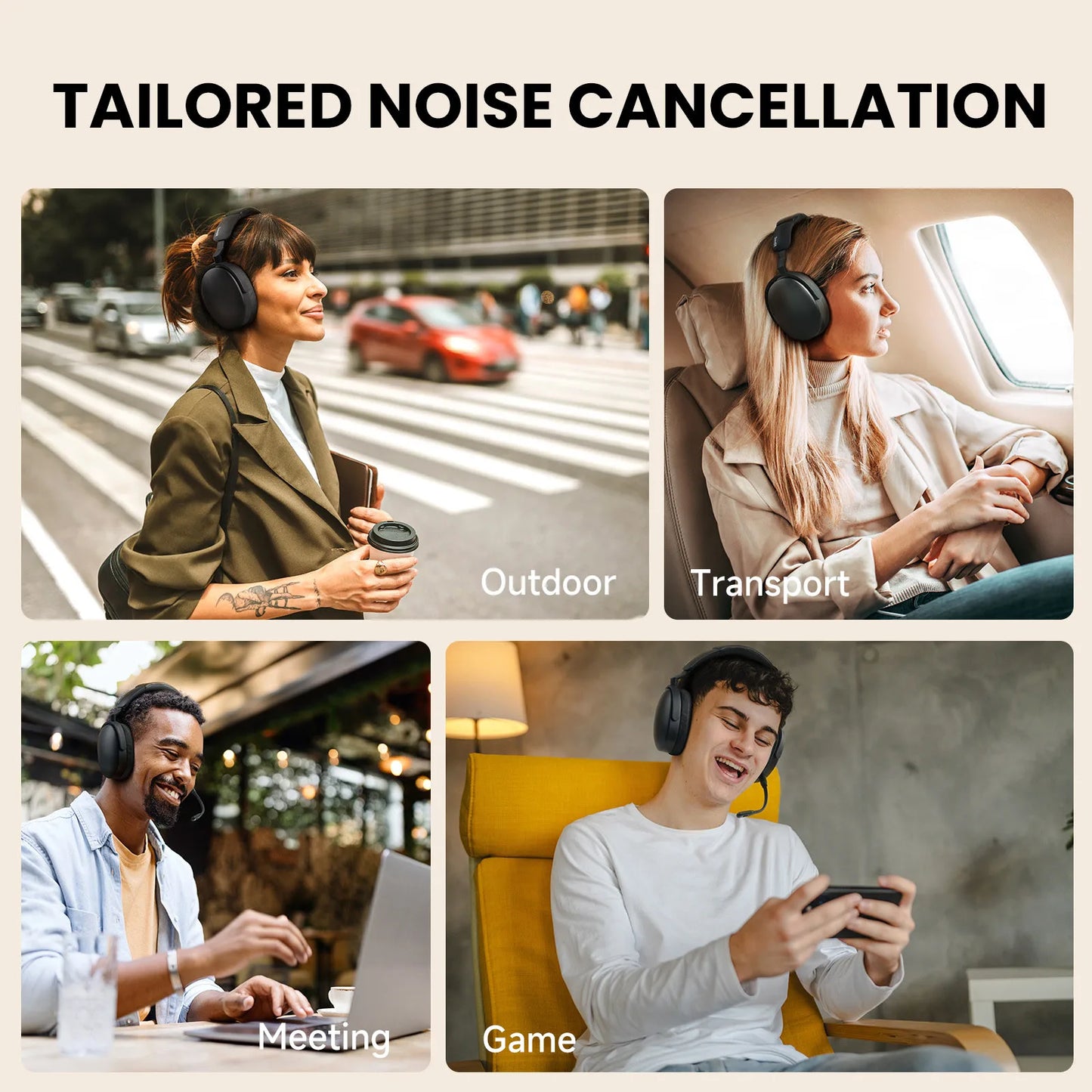 | Oneodio SuperEQ A200 Wireless Headphones