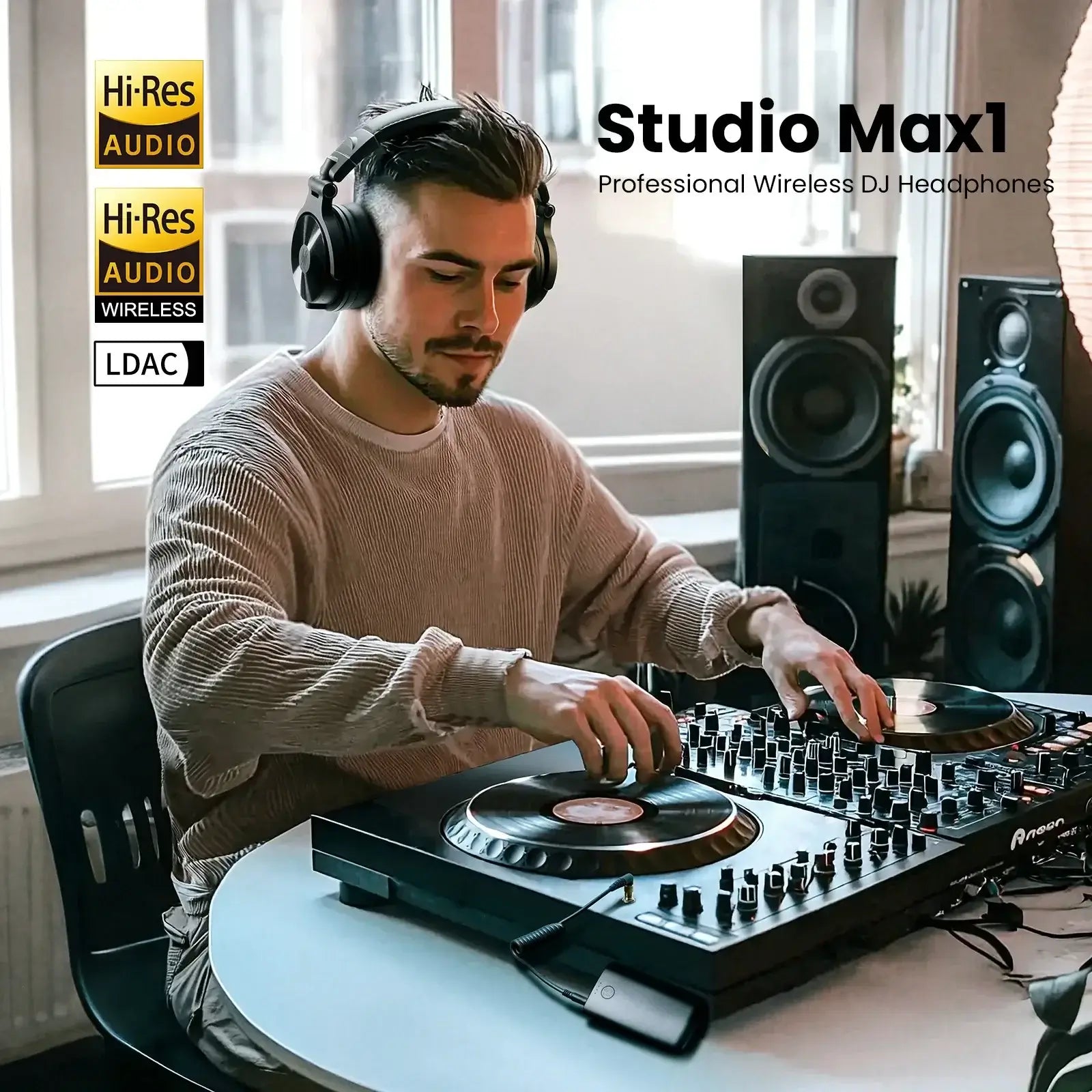 | Oneodio Studio Max1 Professional Wireless DJ Headphones