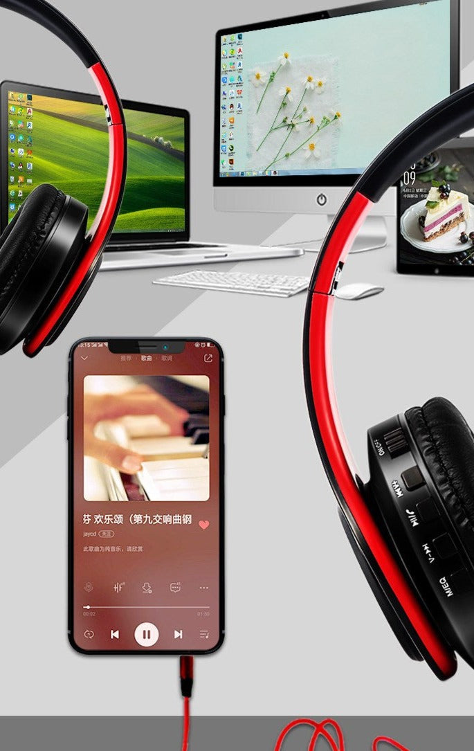 Bluetooth Headphones with Microphone Wireless 3
