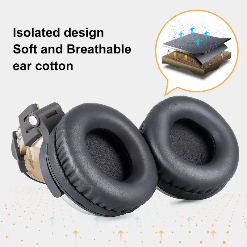 Passive Noise Isolation OneOdio Professional Studio DJ Headphones Wired 9