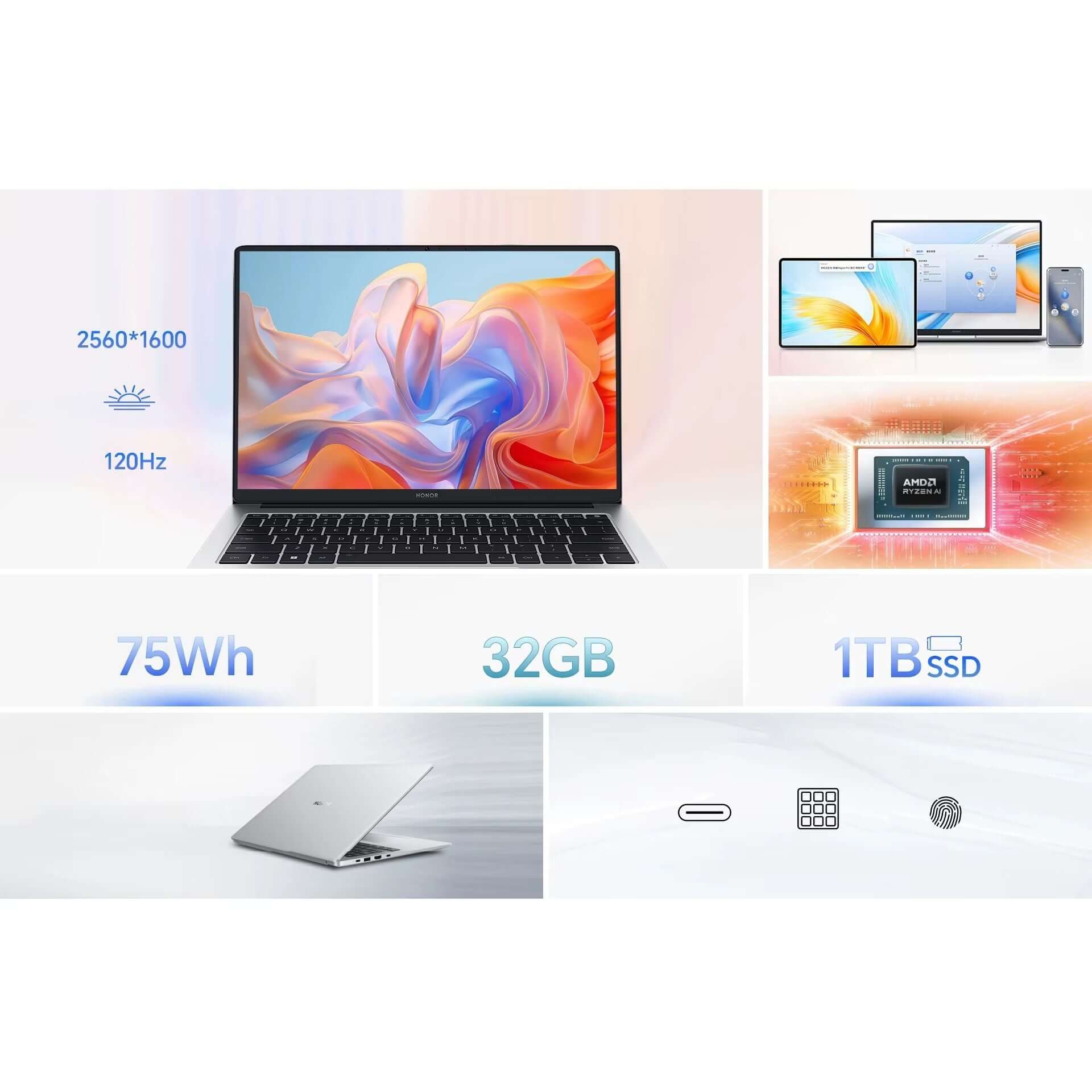 | HONOR MagicBook X16 Plus Laptop