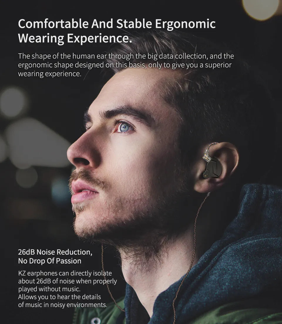 KZ ZSN PRO Hybrid Technology Earphones