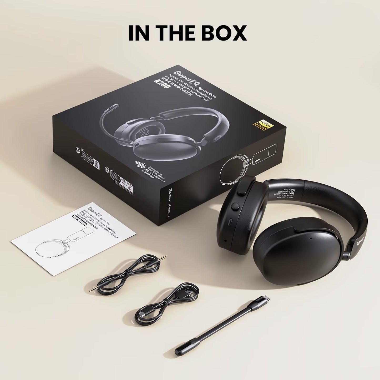 | Oneodio SuperEQ A200 Wireless Headphones