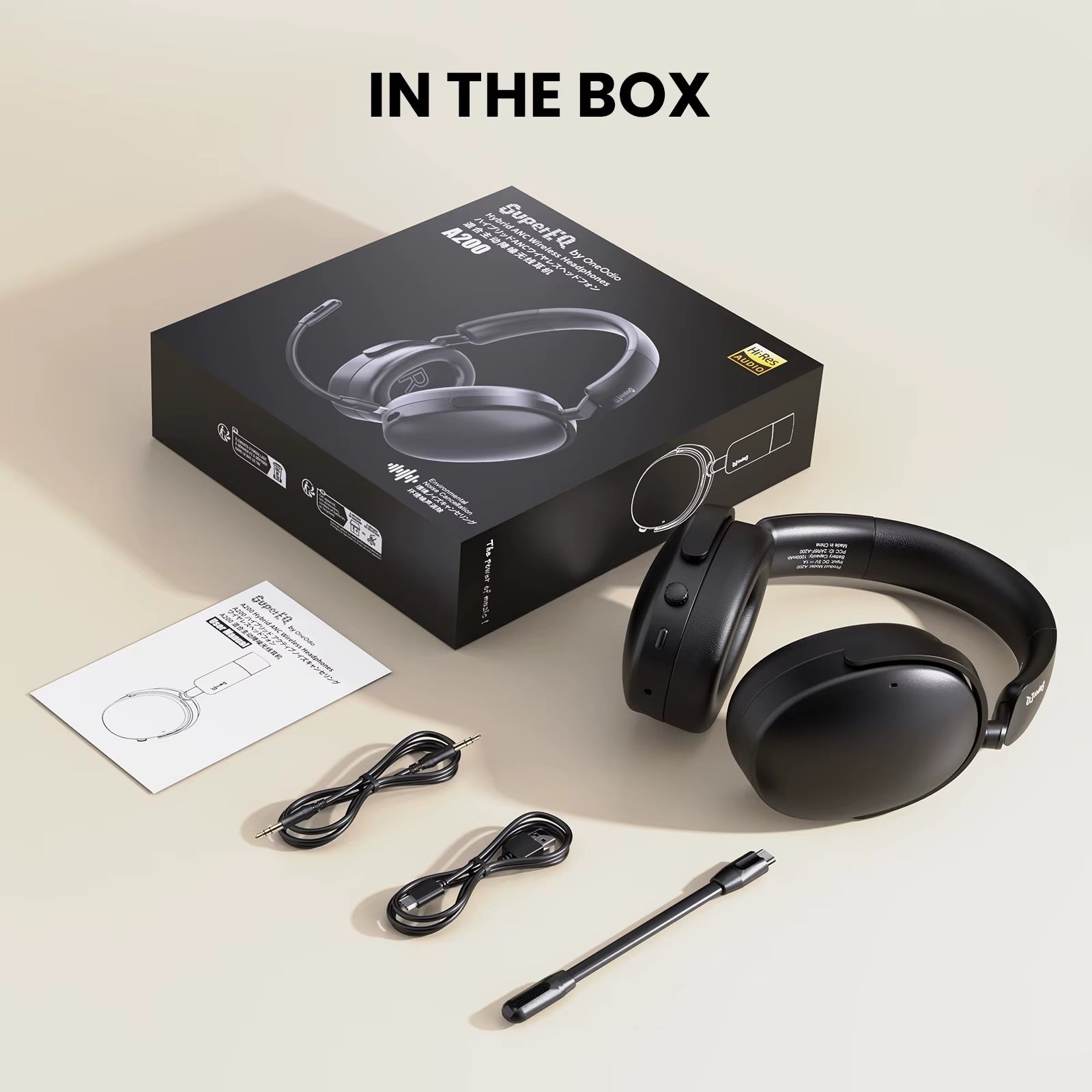 | Oneodio SuperEQ A200 Wireless Headphones