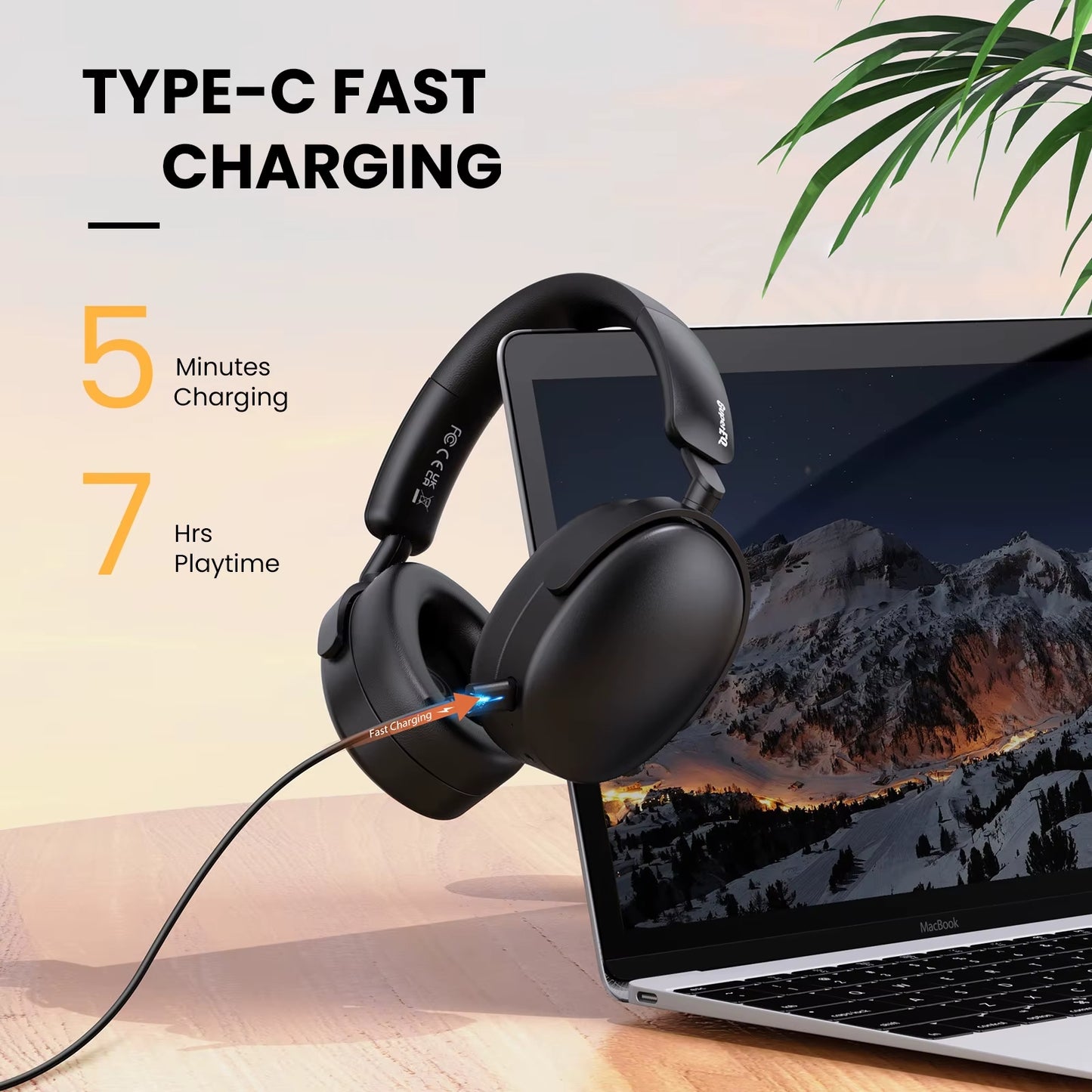 | Oneodio SuperEQ A200 Wireless Headphones