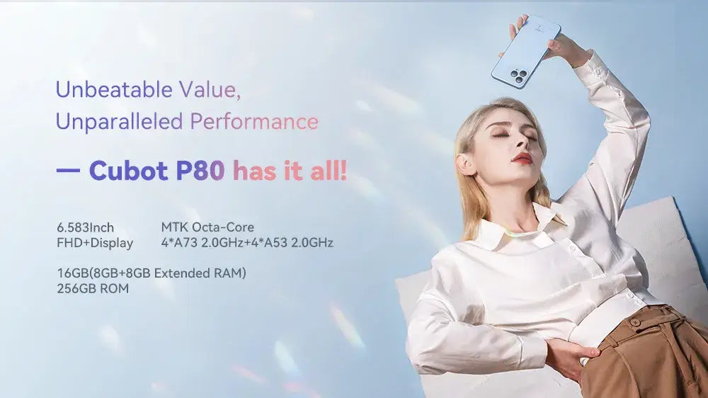Cubot P80 Smartphone Unlocked