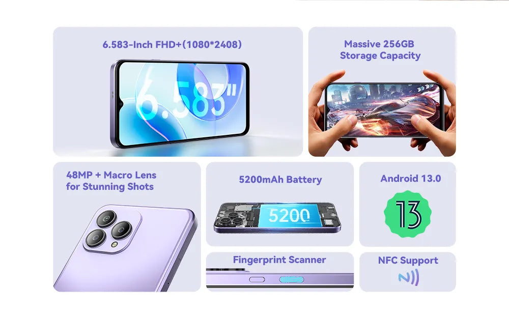 Cubot P80 Smartphone Unlocked