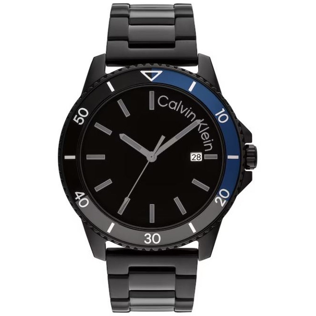 CALVIN KLEIN Men's Black Watch