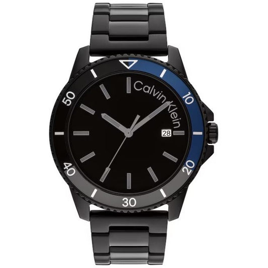 CALVIN KLEIN Men's Black Watch