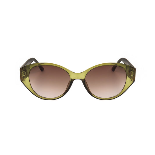 GUESS Sunglasses Shiny Dark Green (oval)