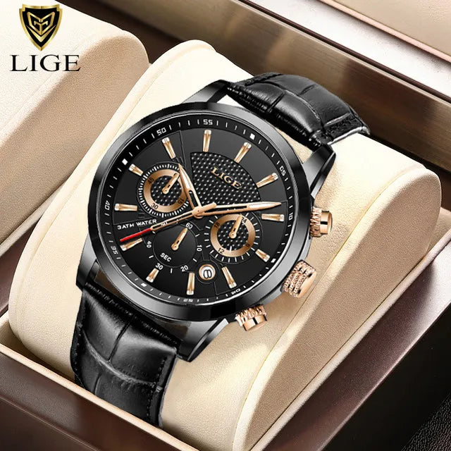 Lige Men's Luxury Watch