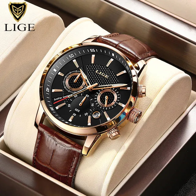 Lige Men's Luxury Watch