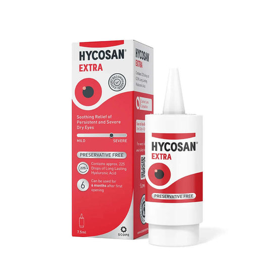 Eye Exam and HYCOSAN EXTRA Intensive Eye Drops for Severe Dry Eye