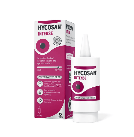 Eye Exam and HYCOSAN INTENSE Eye Drops for Inflammatory Dry Eye