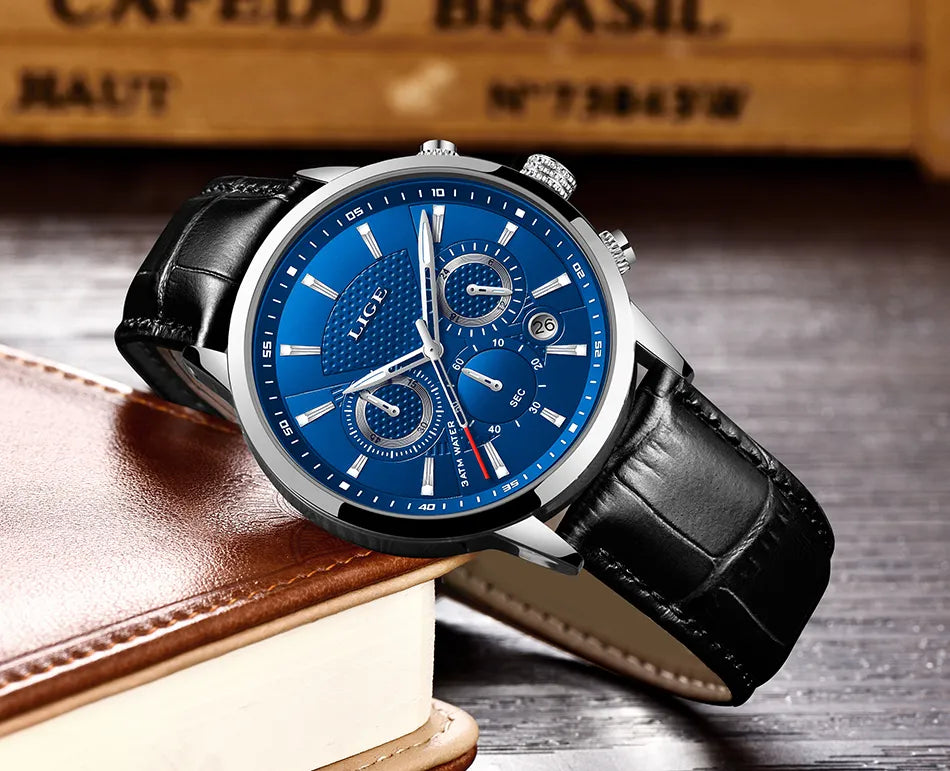 Lige Men's Luxury Watch