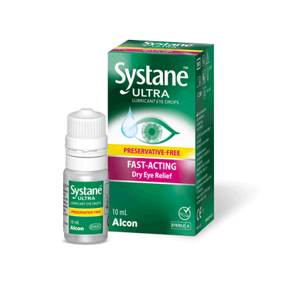 Moisturising Eye Drops SYSTANE ULTRA 10ml for Mild to Moderate Dry Eye