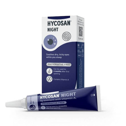 HYCOSAN NIGHT Eye Ointment for Overnight Relief from Dry Eye