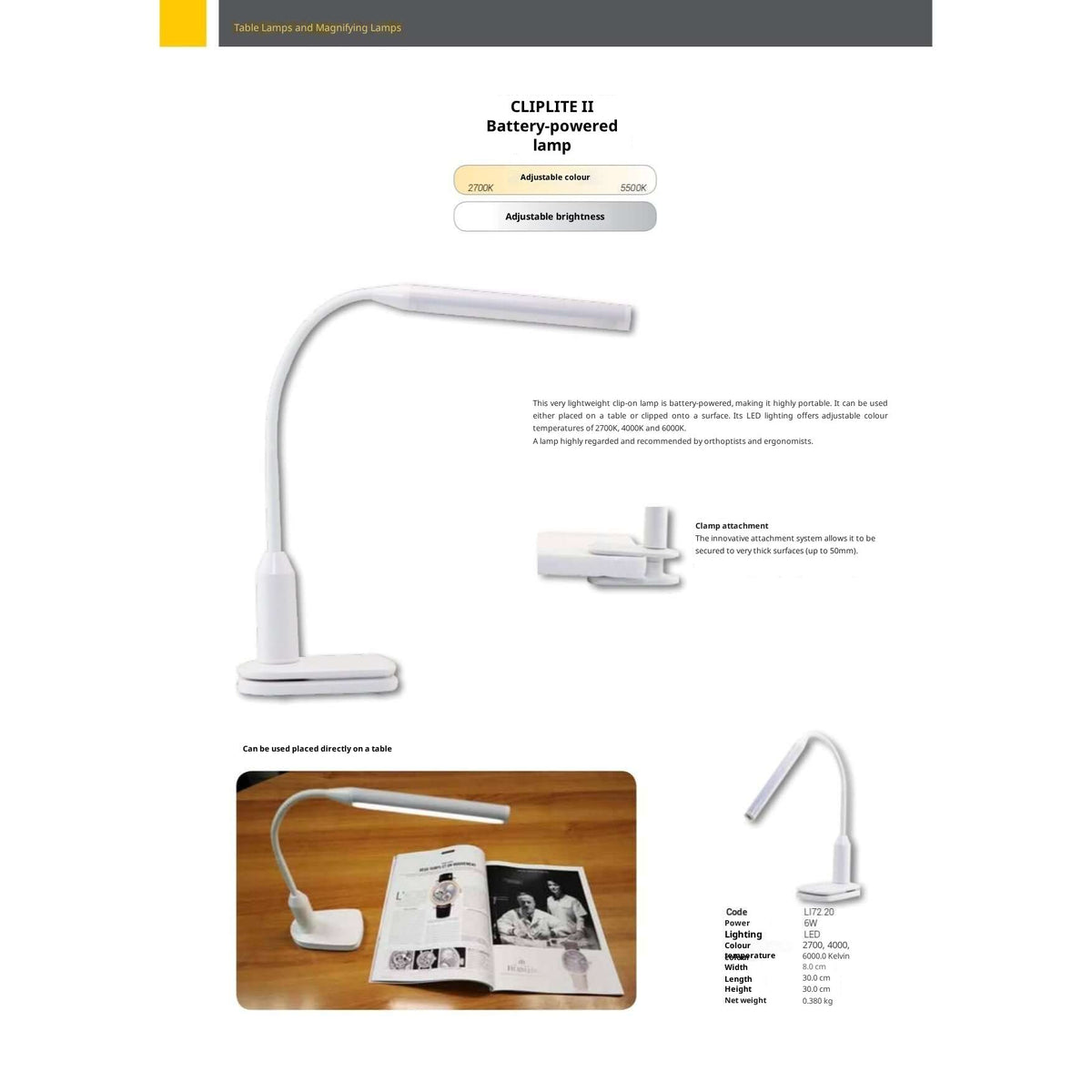 Mobile Lamp Cliplite II