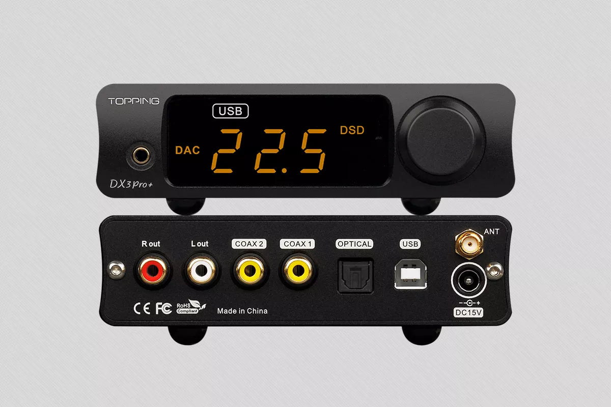 Topping DX3 PRO+ DAC Headphone Amplifier