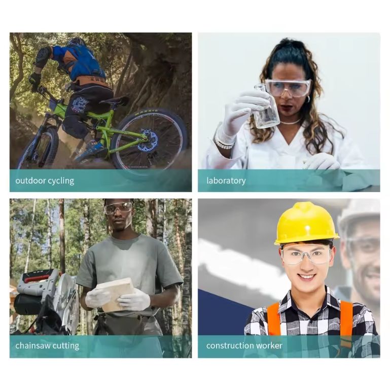 Safety Glasses Over Glasses