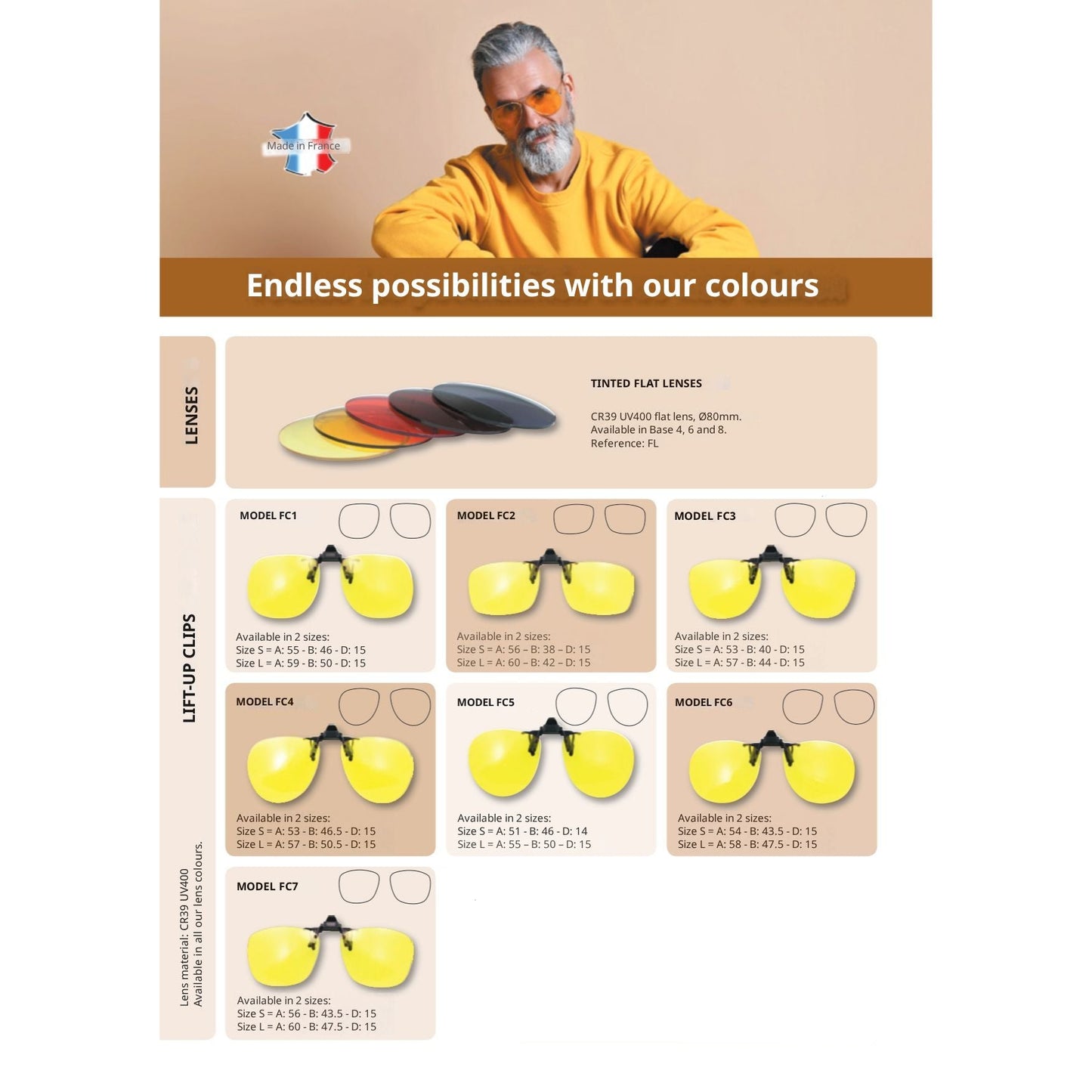 Prescription Glasses Sunglasses SUN SMITH for Eyes with Cataract