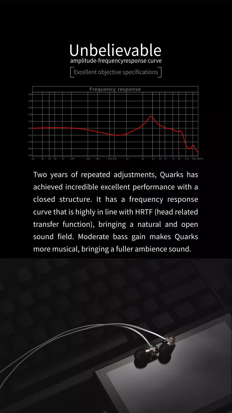 MoonDrop Quarks динамические наушники